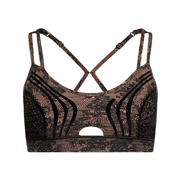 Savage X Fenty Special FX Low-ImpactSports Bra‎ Cutout Crisscross Back Size L
